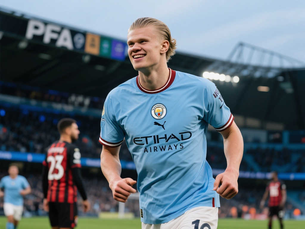 哈兰德荣膺PFA年度最佳球员,实力与荣誉双丰收 哈兰德荣膺PFA年度最佳球员,实力与荣誉双丰收